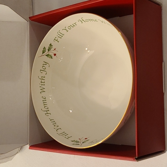 Lenox American by Design "Fill Your Home With Joy" Large Bowl - Picture 5 of 5